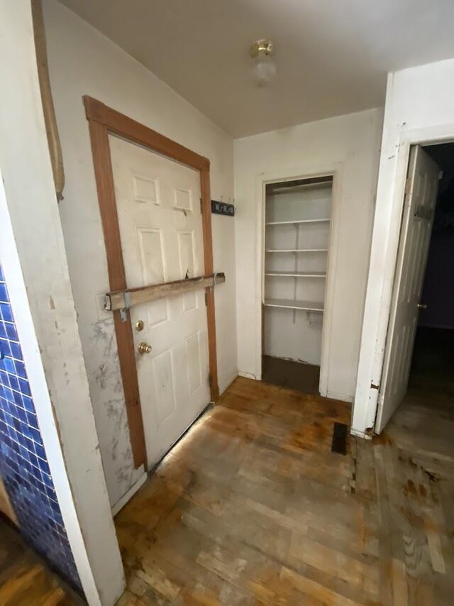 836 Victoria Ave, Flint, MI 48507 - hall with wood finished floors