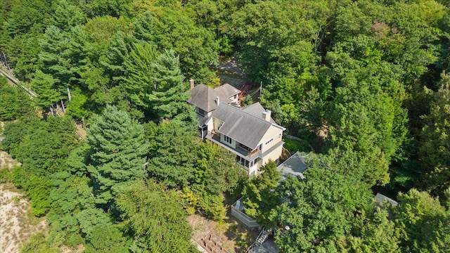 876 S Beach, Pentwater, MI 49449 - view of subject property featuring a forest
