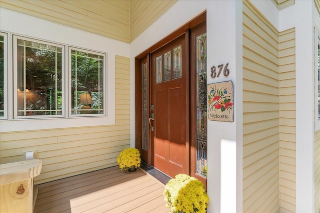 876 S Beach, Pentwater, MI 49449 - view of doorway to property