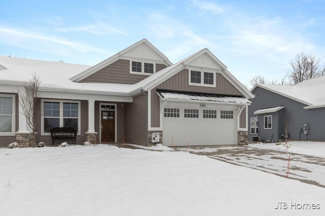 view of craftsman-style home