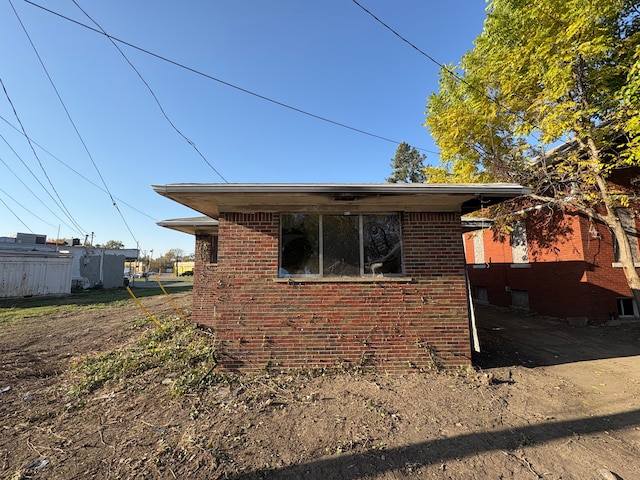 view of side of property