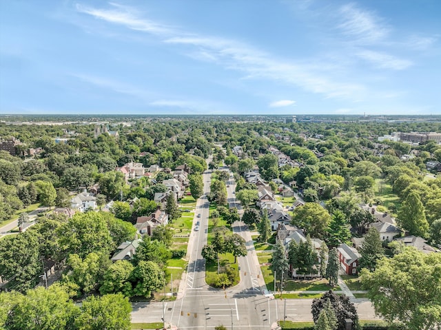 aerial view