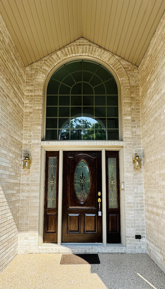 view of entrance to property