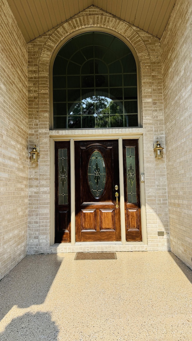 view of property entrance