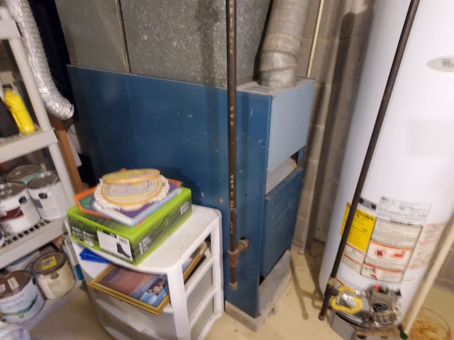 utilities with gas water heater