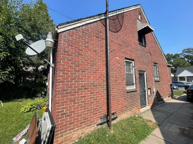 view of property exterior