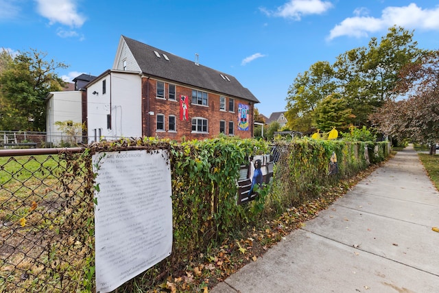 view of property exterior