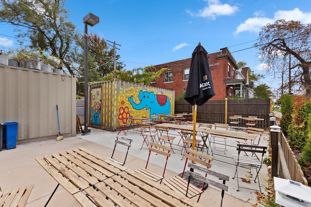 3937 Avery St, Detroit, MI 48208 - view of patio