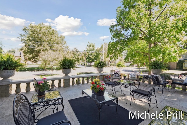 view of patio