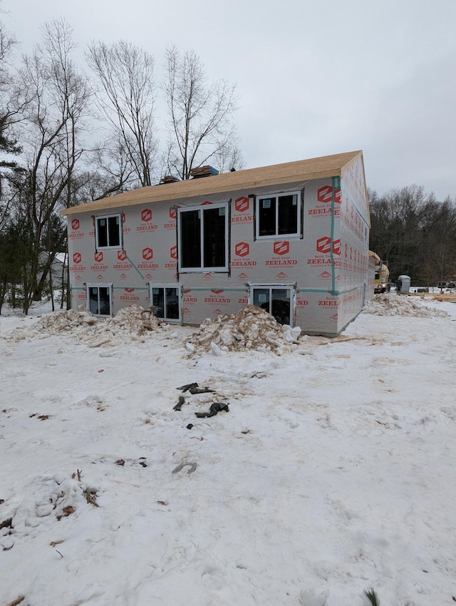 view of property in mid-construction