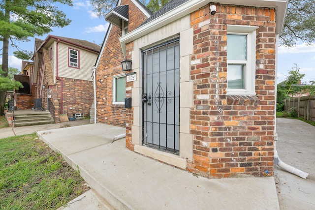 view of property entrance