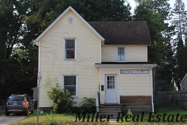 view of front of house