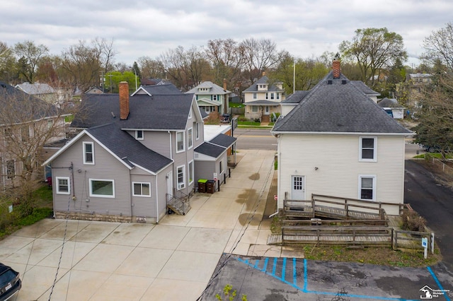 view of rear view of property