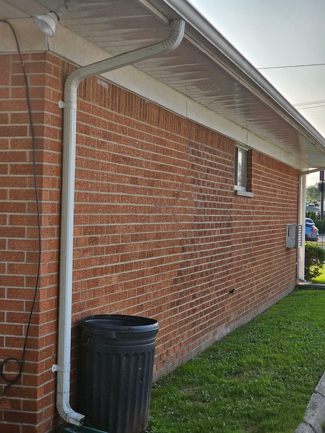 22444 S Kelly Rd, Eastpointe, MI 48021 - exterior view of brick siding