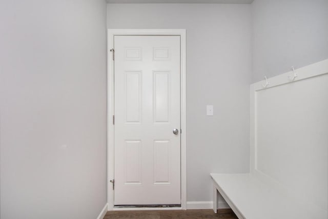 view of mudroom