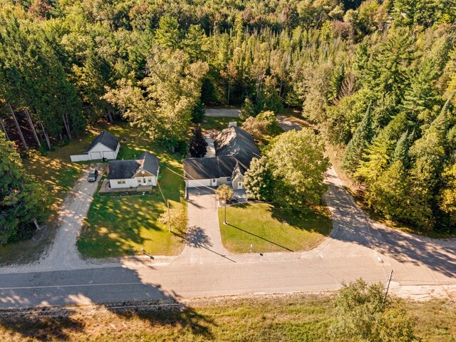 1100 Tisdale Rd, Roscommon, MI 48653 - drone / aerial view of a forest