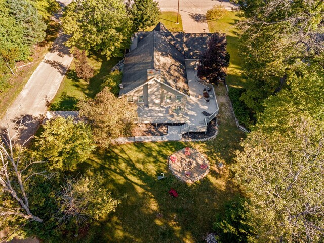 1100 Tisdale Rd, Roscommon, MI 48653 - aerial view of property and surrounding area