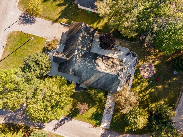 1100 Tisdale Rd, Roscommon, MI 48653 - view from above of property