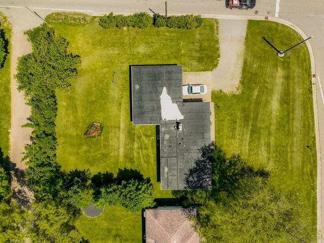 1224 S Lapeer Rd, Lapeer, MI 48446 - drone / aerial view