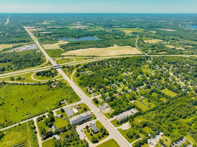 1224 S Lapeer Rd, Lapeer, MI 48446 - aerial view of a large body of water