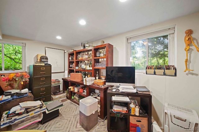 office featuring plenty of natural light