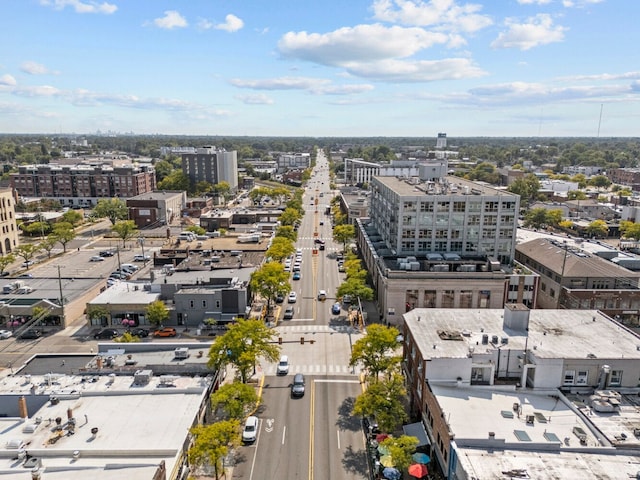 aerial view