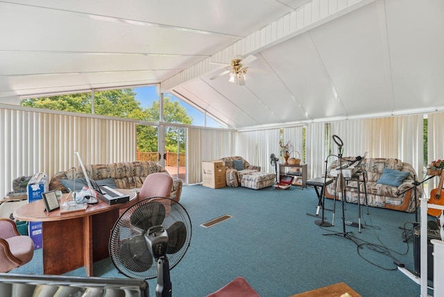 5563 Spring Creek Rd, Three Oaks, MI 49128 - sunroom / solarium with lofted ceiling