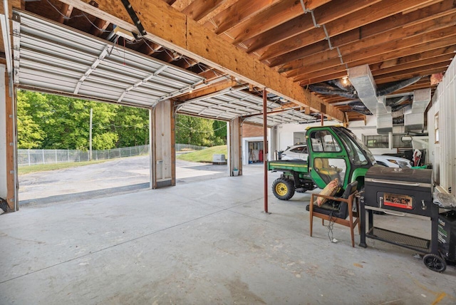 5563 Spring Creek Rd, Three Oaks, MI 49128 - view of garage