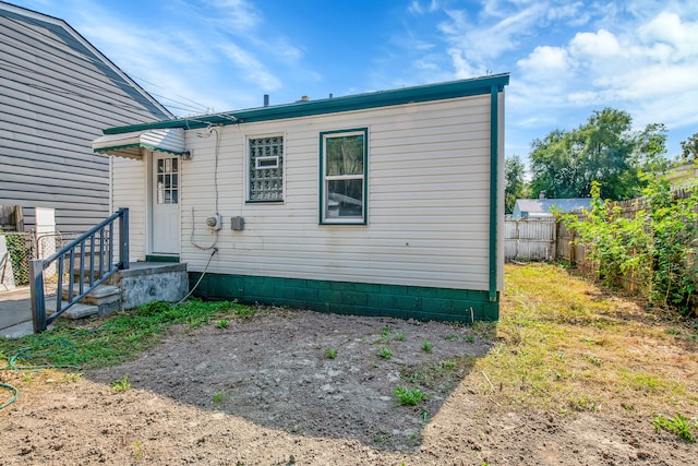 view of rear view of house