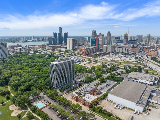 1395 Antietam Ave Unit 57, Detroit, MI 48207 - bird's eye view of city skyline