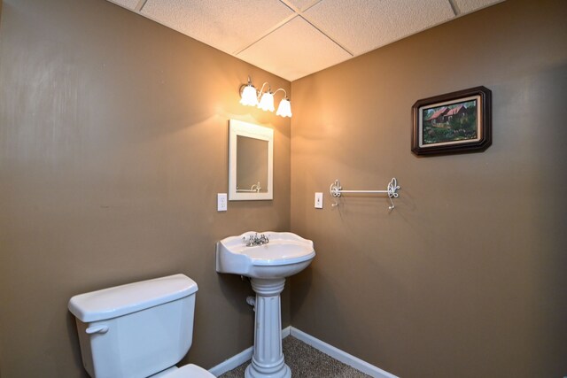 bathroom with toilet
