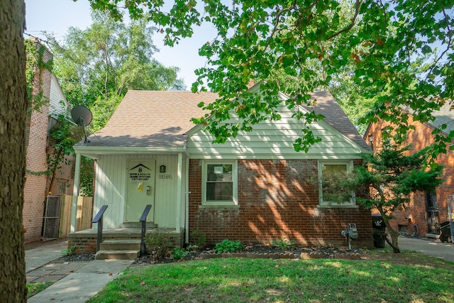 view of bungalow