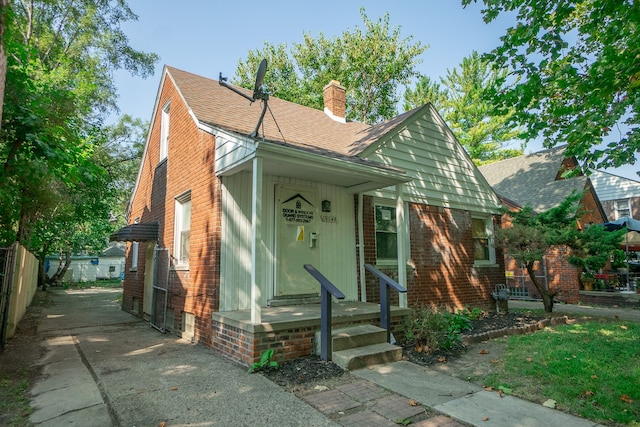 view of front of house