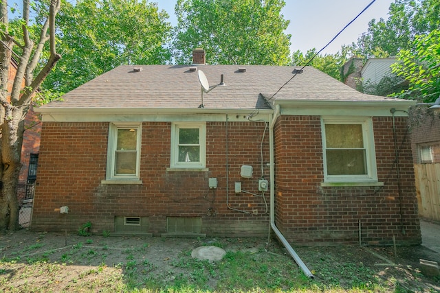 view of rear view of house