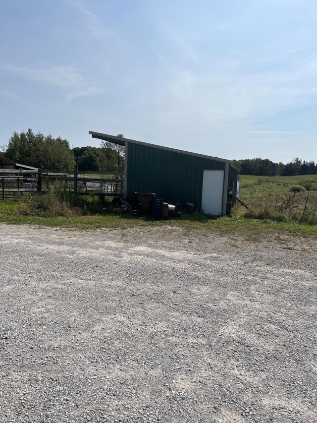 8181 15 Mile Rd, Evart, MI 49631 - view of outbuilding