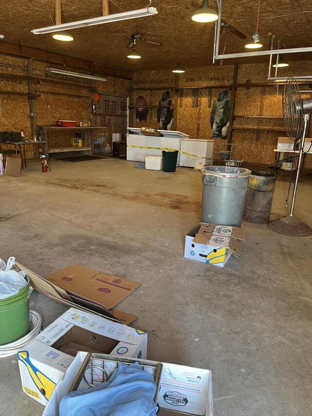 8181 15 Mile Rd, Evart, MI 49631 - view of garage