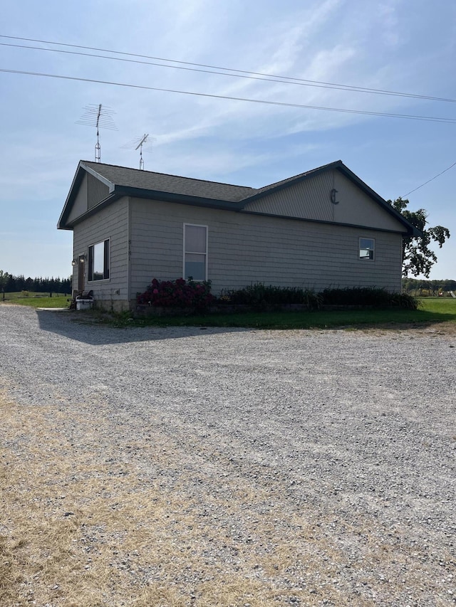 view of property exterior