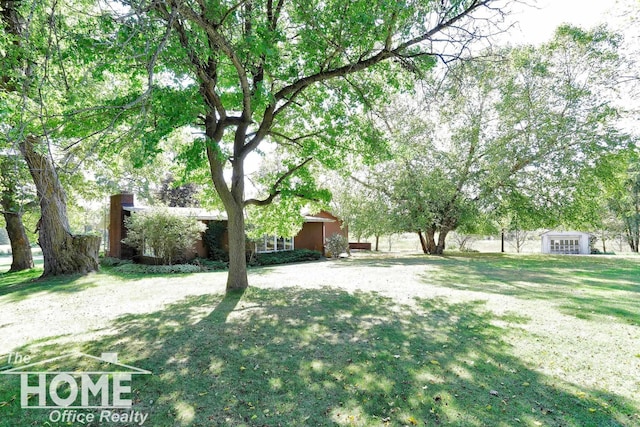 8102 Britton Rd, Perry, MI 48872 - view of yard