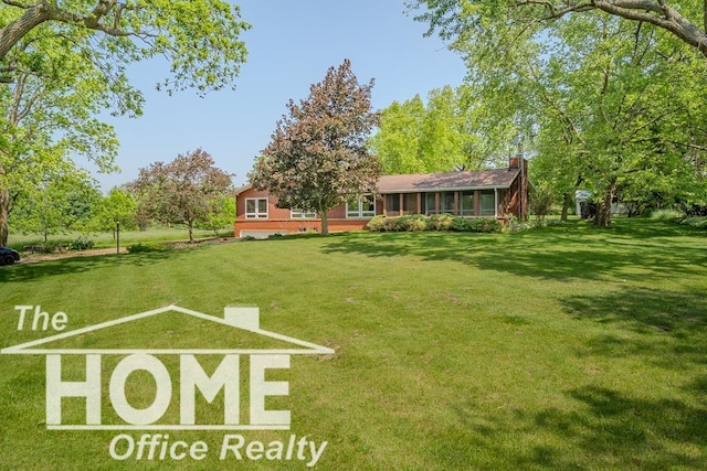 8102 Britton Rd, Perry, MI 48872 - view of green lawn
