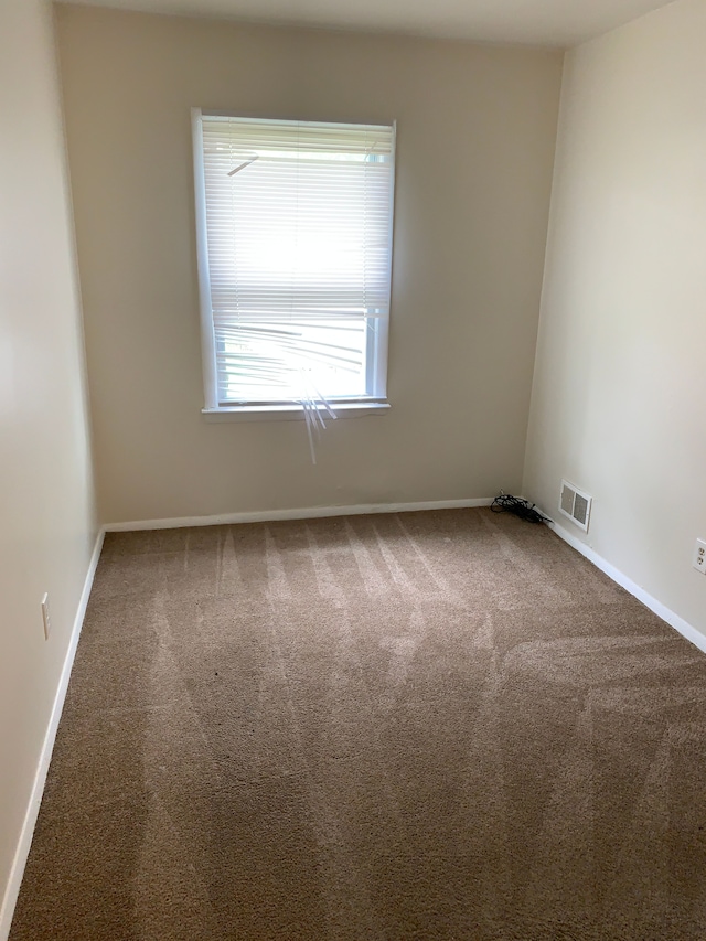 unfurnished room featuring carpet floors