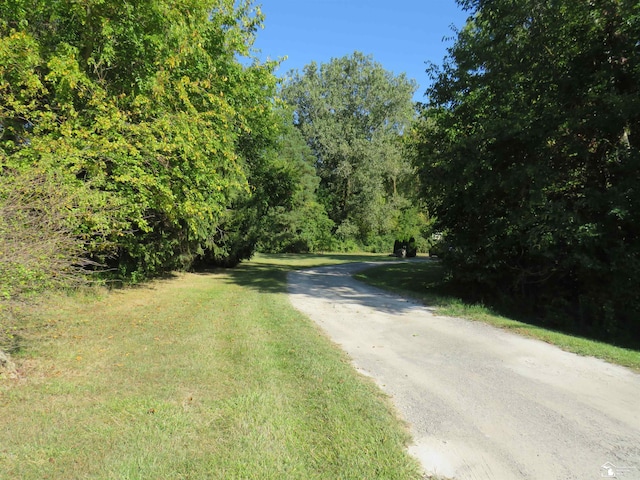 view of road