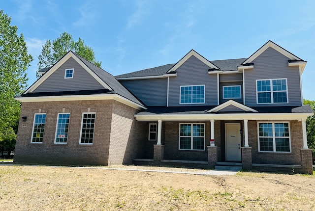 craftsman-style house featuring a porch