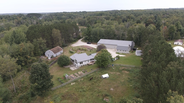 21493 20 Mile Rd, Tustin, MI 49688 - view of property location with a forest