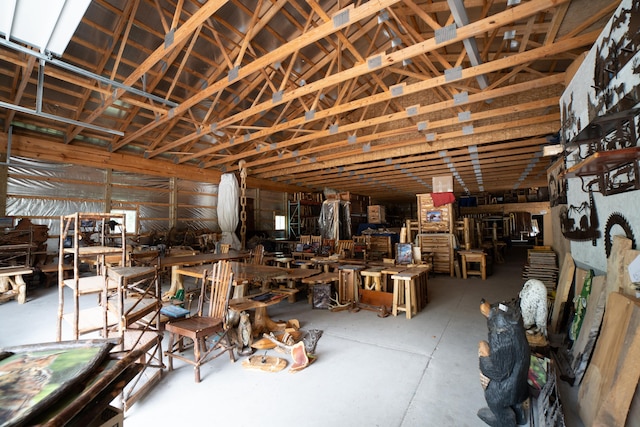 21493 20 Mile Rd, Tustin, MI 49688 - view of garage