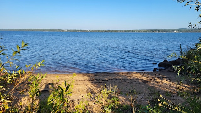 property view of water