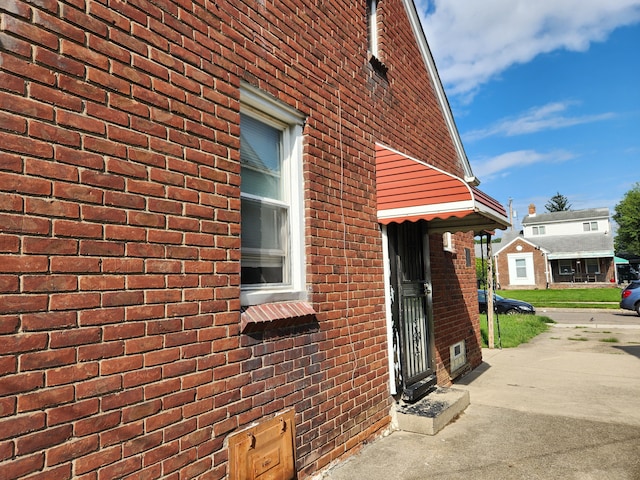 view of side of property