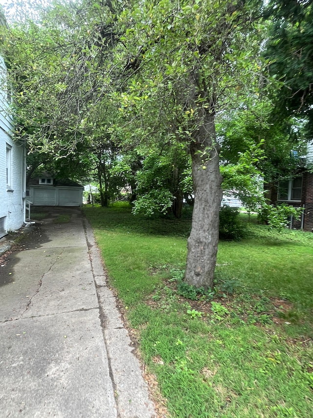 view of yard