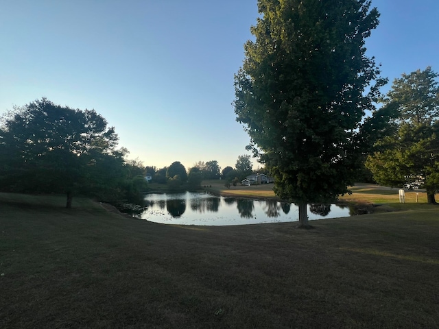 property view of water