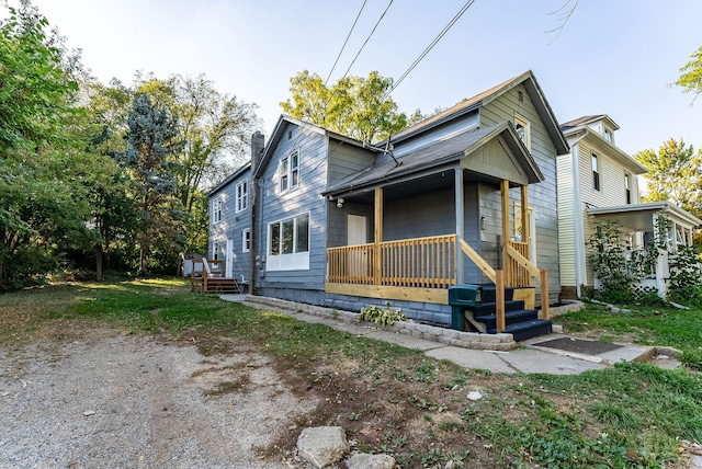 view of front of house