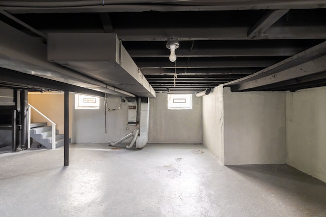 16184 Manor St, Detroit, MI 48221 - basement featuring stairway